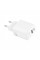 Зарядний пристрій BOROFONE BN27 Fuente 1xUSB-C PD20W + 1xUSB QC3.0 White (6941991120268)