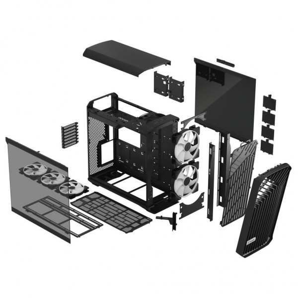 Корпус для ПК Fractal Design Torrent RGB Black TG LightTint (FD-C-TOR1A-04)