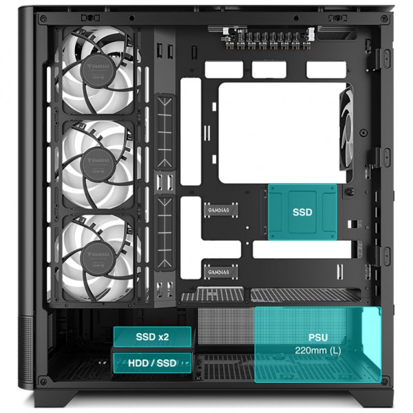 Корпус для ПК Gamdias ATLAS P2 CG (4711514501025)