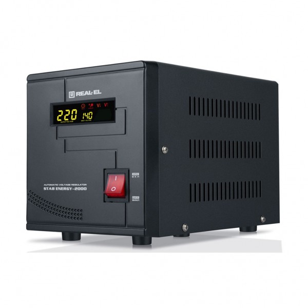 Стабілізатор напруги REAL-EL STAB ENERGY-2000 (EL122400013)