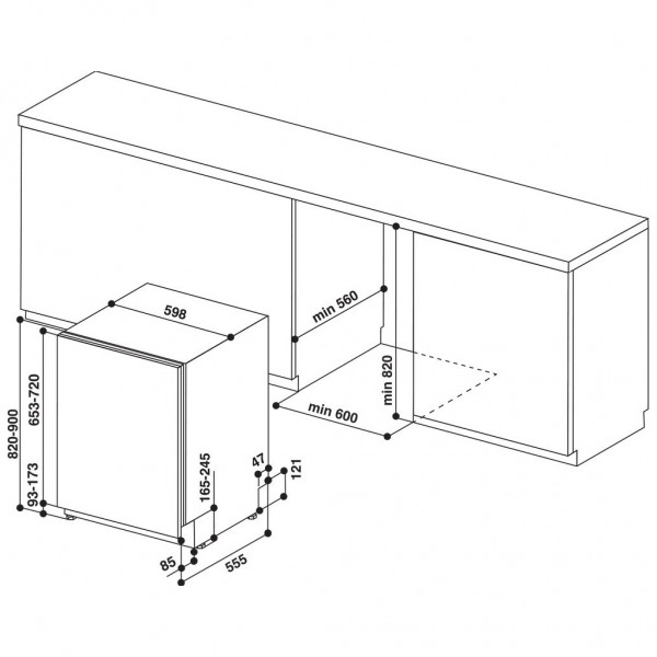 Посудомийна машина Hotpoint-Ariston HI5010C