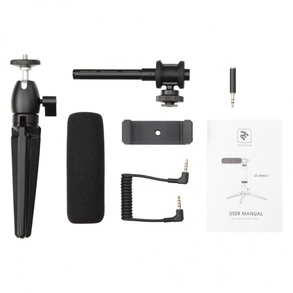 Мікрофон 2E AU-CM10S Vlog KIT 3.5 мм (2E-MM011_OLD)