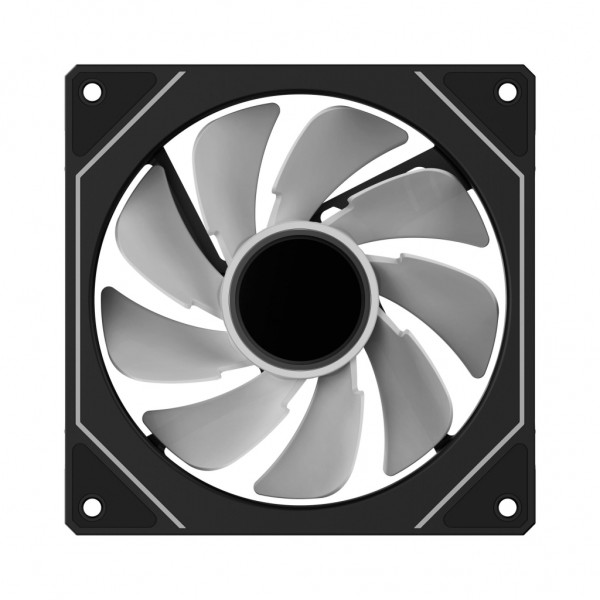 Кулер до корпусу OCYPUS GAMMA F12 BK ARGB REVERSE BLADE (GAMMA-F12-BK1AM01X-GL)