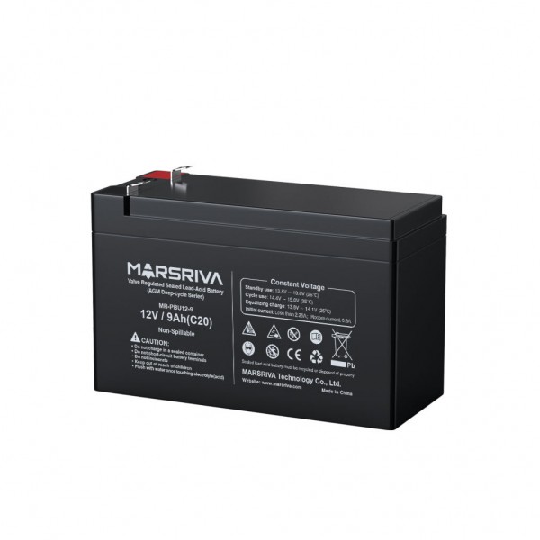 Батарея до ДБЖ Marsriva 12V 9Ah (MR-PBU12-9)