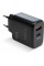 Зарядний пристрій Vinga GaN 65W PD+QC 1C1A ports Wall Charger (VCPCHCA65B)