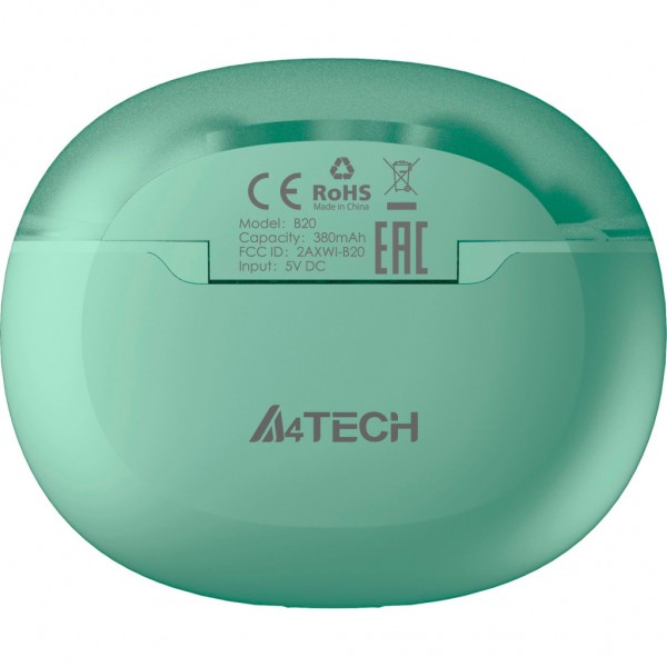 Навушники A4Tech B20 Mint Green (4711421978514)