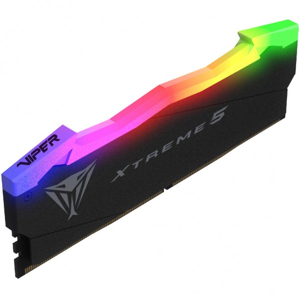 Модуль пам'яті для комп'ютера DDR5 32GB (2x16GB) 7600 MHz Viper Xtreme 5 RGB Patriot (PVX532G76C36K)