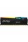 Модуль пам'яті для комп'ютера DDR5 16GB (2x8GB) 5600 MHz Beast RGB Kingston Fury (ex.HyperX) (KF556C40BBAK2-16)