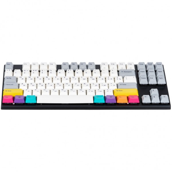 Клавіатура Varmilo APT87 CMYK C-TK Red Wireless White Led UA (A92A024D4A5A17A007)