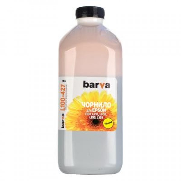Чорнило Barva Epson 664 1кг (T6644) YELLOW (L100-427)