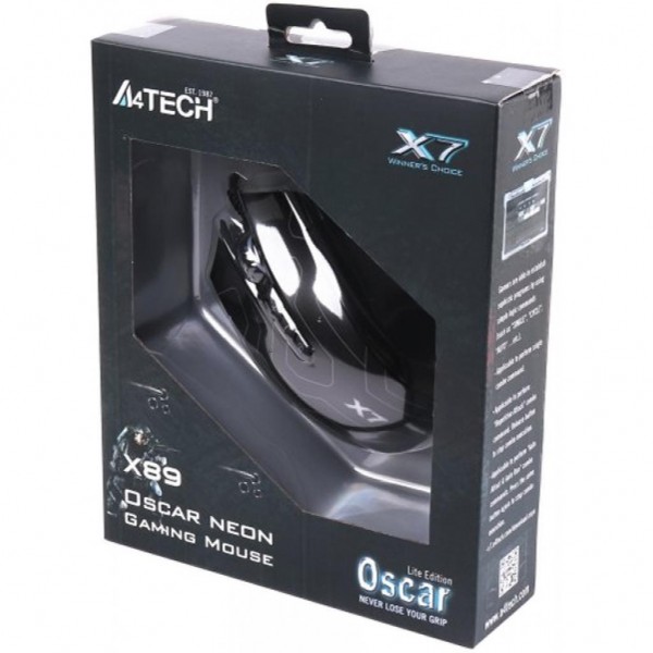 Мишка A4Tech X89 Black (4711421945059)