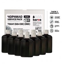 Чорнило Barva Epson 664 10x100мл Black, Service Pack (E-L100Bk-1SP)