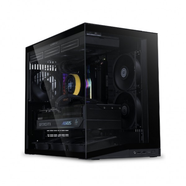 Корпус для ПК Lian Li O11 Dynamic Mini V2 Flow, Black (G99.O11DMIV2FX.00)