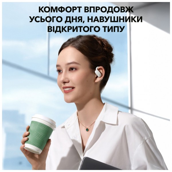 Навушники Anker SoundСore AeroFit 2 White (A3874G21)