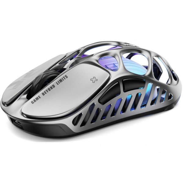 Мишка GravaStar Mercury X Pro 8K Wireless/Bluetooth/USB Grey (GSXPRO_GRY)