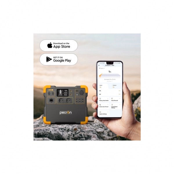 Зарядна станція Pecron 2400W 2048Wh (E2400LFP)