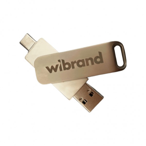 Накопичувач SSD USB 3.2 2TB Wolf Wibrand (WIEXSSD/WO2TB)