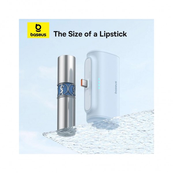 Батарея універсальна Baseus Compact 4900mAh 20W Lightning, White (PPWC05I) (P10068304212-00)