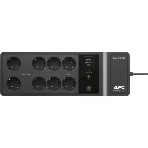 Пристрій безперебійного живлення APC Back-UPS 1050VA, 600W (BE1050G2-GR)