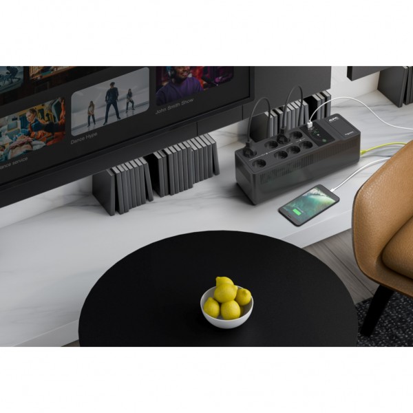 Пристрій безперебійного живлення APC Back-UPS 1050VA, 600W (BE1050G2-GR)