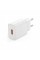 Зарядний пристрій XO USB-A QC18W White (L127.white)