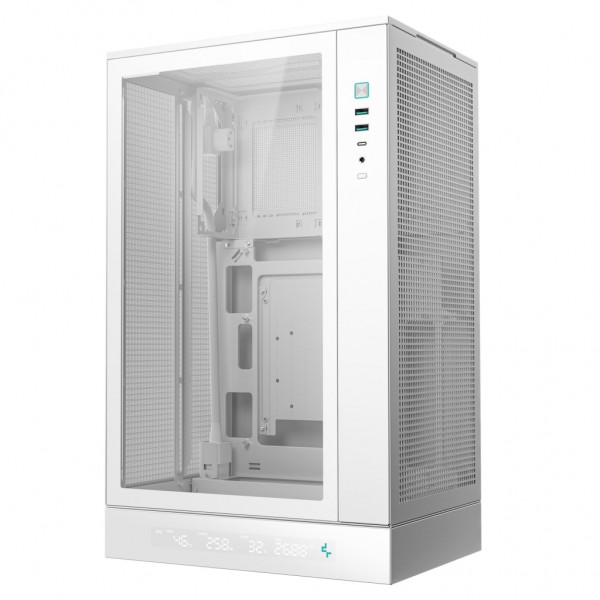 Корпус для ПК Deepcool CH270 Digital White (R-CH270-WHNDM0-G-1)