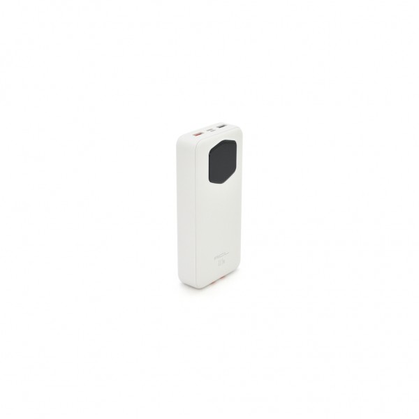 Батарея універсальна ACL 20000mAh, 22.5W, cables Type-C + Lighting, White (ACL PW-140)