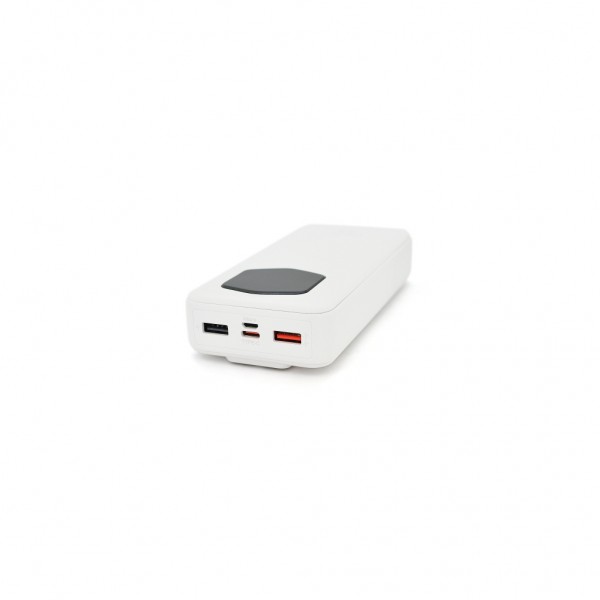 Батарея універсальна ACL 20000mAh, 22.5W, cables Type-C + Lighting, White (ACL PW-140)