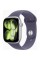 Смарт-годинник Apple Watch Series 11 GPS 46mm Silver Aluminium Case with Purple Fog Sport Band - M/L (MEVA4RK/A)