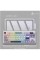 Клавіатура Ajazz AK870 PLUS Murad Switch RGB Wireless/Bluetooth/USB White (AK870-MU-BWD)