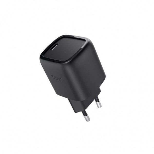 Зарядний пристрій Trust USB-C PD30W GaN black (25519_TRUST)