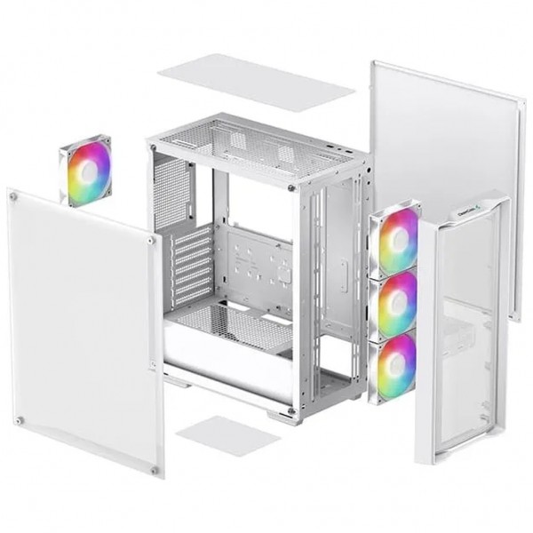 Корпус для ПК Deepcool CC560 Mesh V2 White (R-CC560-WHAMA4-G-2)