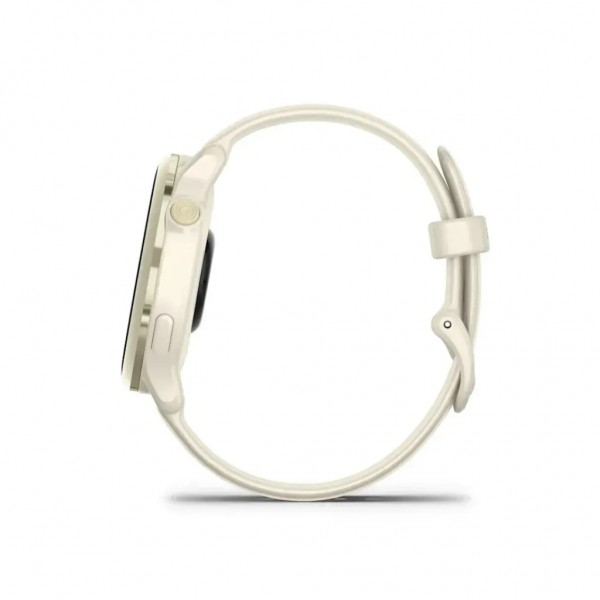 Смарт-годинник Garmin vivoactive 6, Bone/Lunar Gold, GPS смарт-годинник (010-02985-01)