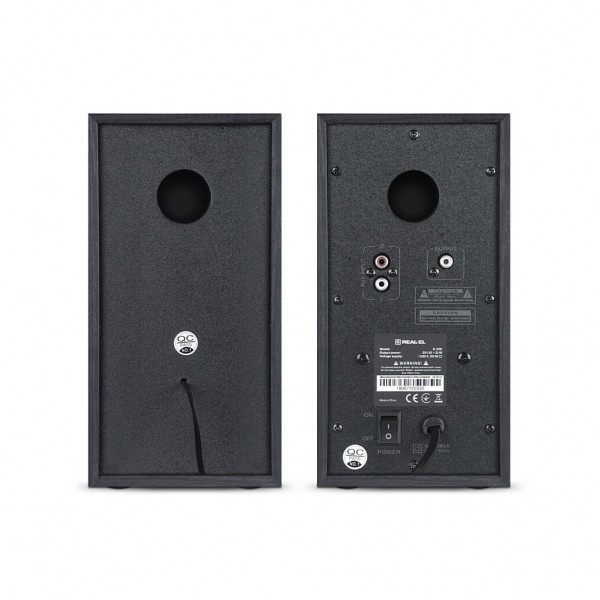 Акустична система REAL-EL S-250 Black (EL121000005)