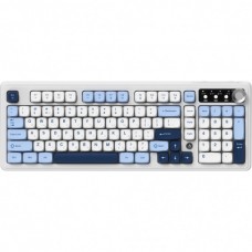 Клавіатура Ajazz AF98 Plus Wireless/Bluetooth/USB UA White/Blue (AF98-PLUS-GB)