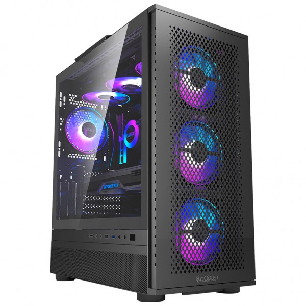 Корпус для ПК PcCooler MASTER ME200 MESH