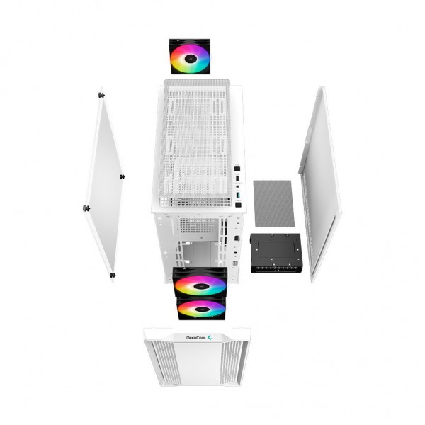 Корпус для ПК Deepcool CC360 WH ARGB (R-CC360-WHAPM3-G-1)