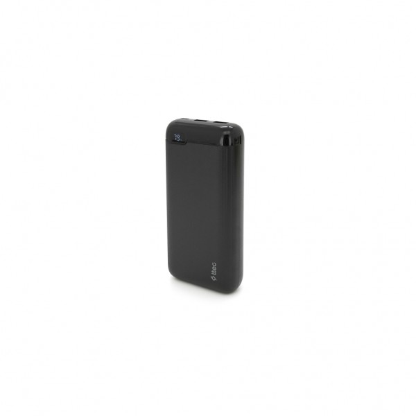 Батарея універсальна Ttec 20000mAh, Output 2*USB + Type-C, 20W, Black (2BB186S)