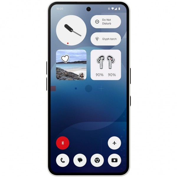 Мобільний телефон Nothing Phone (3a) 12/256Gb White (920021W)