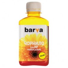 Чорнило Barva HP Universal №2 YELLOW 180г (HU2-229)