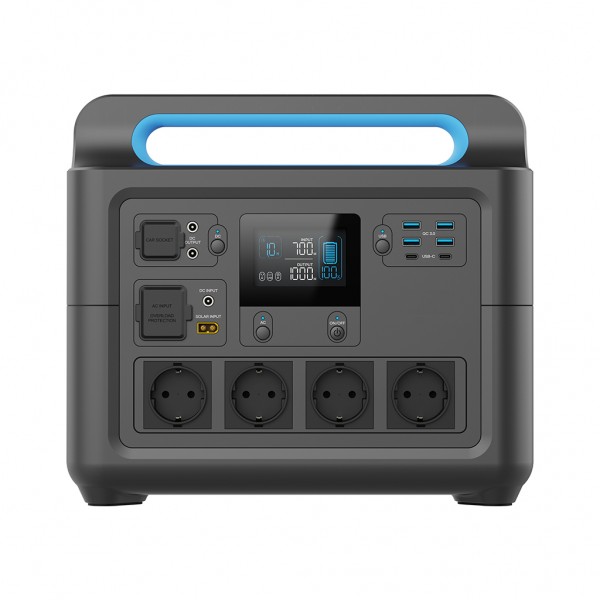 Зарядна станція PowerPlant HS1000 1800W, 1024Wh (PB930845)