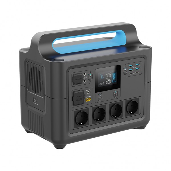 Зарядна станція PowerPlant HS1000 1800W, 1024Wh (PB930845)