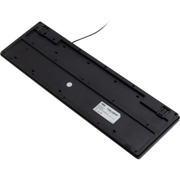 Клавіатура AOC KB100B USB UA Black (KB100B/97)
