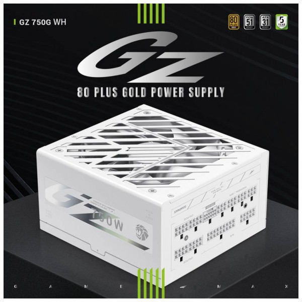 Блок живлення Gamemax 750W (GZ 750G WH)