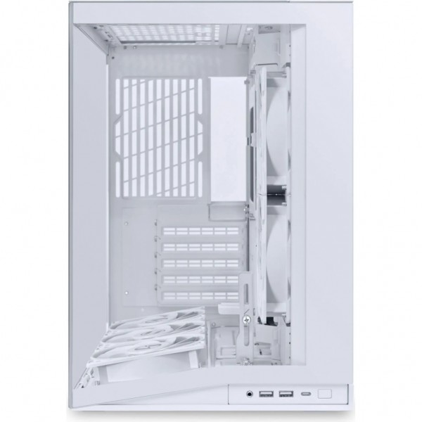 Корпус для ПК Lian Li O11 Dynamic Mini V2 Flow, White (G99.O11DMIV2FW.00)