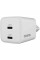 Зарядний пристрій Canyon CU45CC GaN 45W 2xPD EU White (CNS-CUW45CC)