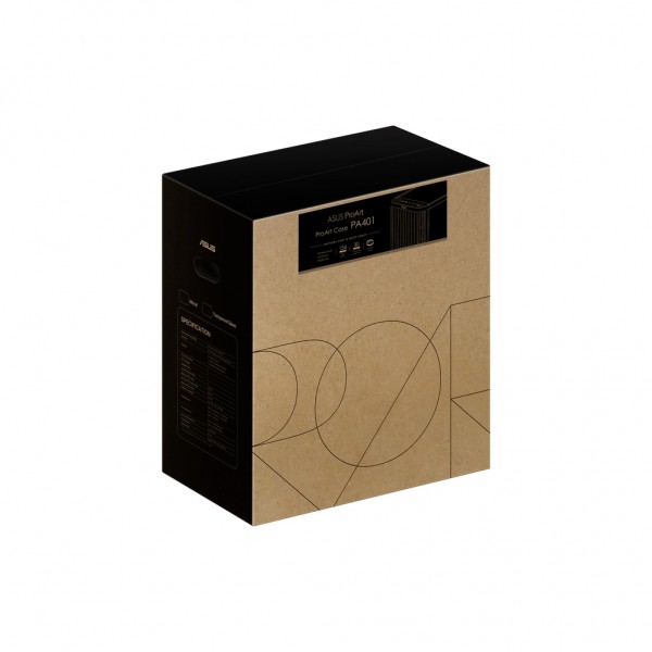 Корпус для ПК ASUS ProArt PA401 Wood Edition - Tempered Glass (90DC00M0-B39000)