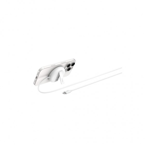 Зарядний пристрій Belkin UltraCharge Magnetic Kickstand 15В white (WIA011HQWH)