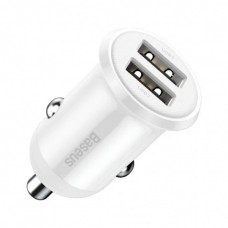 Зарядний пристрій Baseus 2xUSB 24W Grain Pro (CCALLP-02)