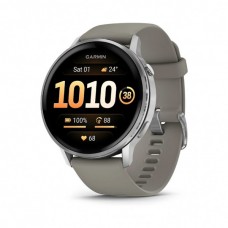 Смарт-годинник Garmin Venu 4 (45mm), Black w/ Silver + Gray, GPS смарт-годинник (010-03014-01)
